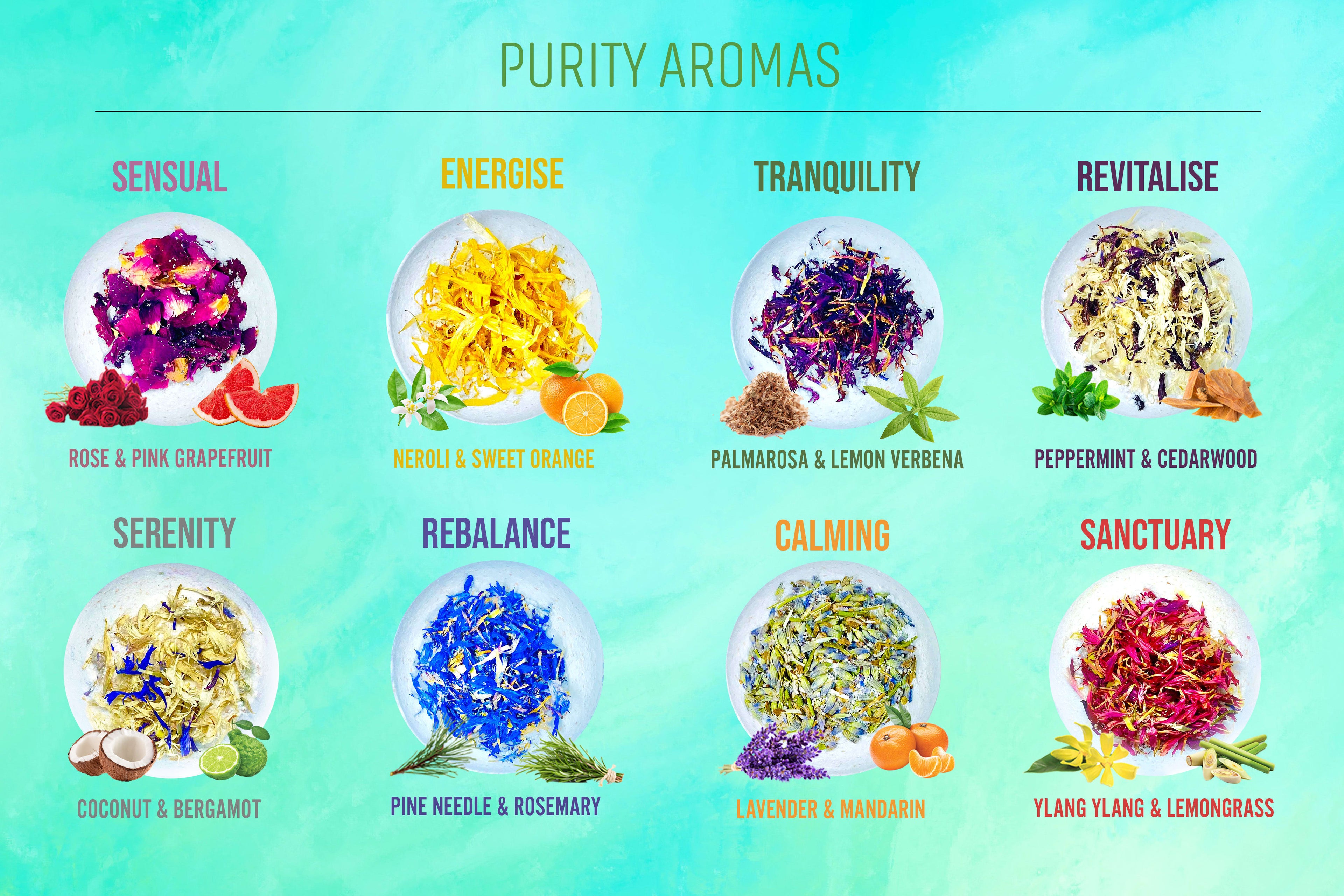 Purity Therapeutic Bath Bomb Gift Set