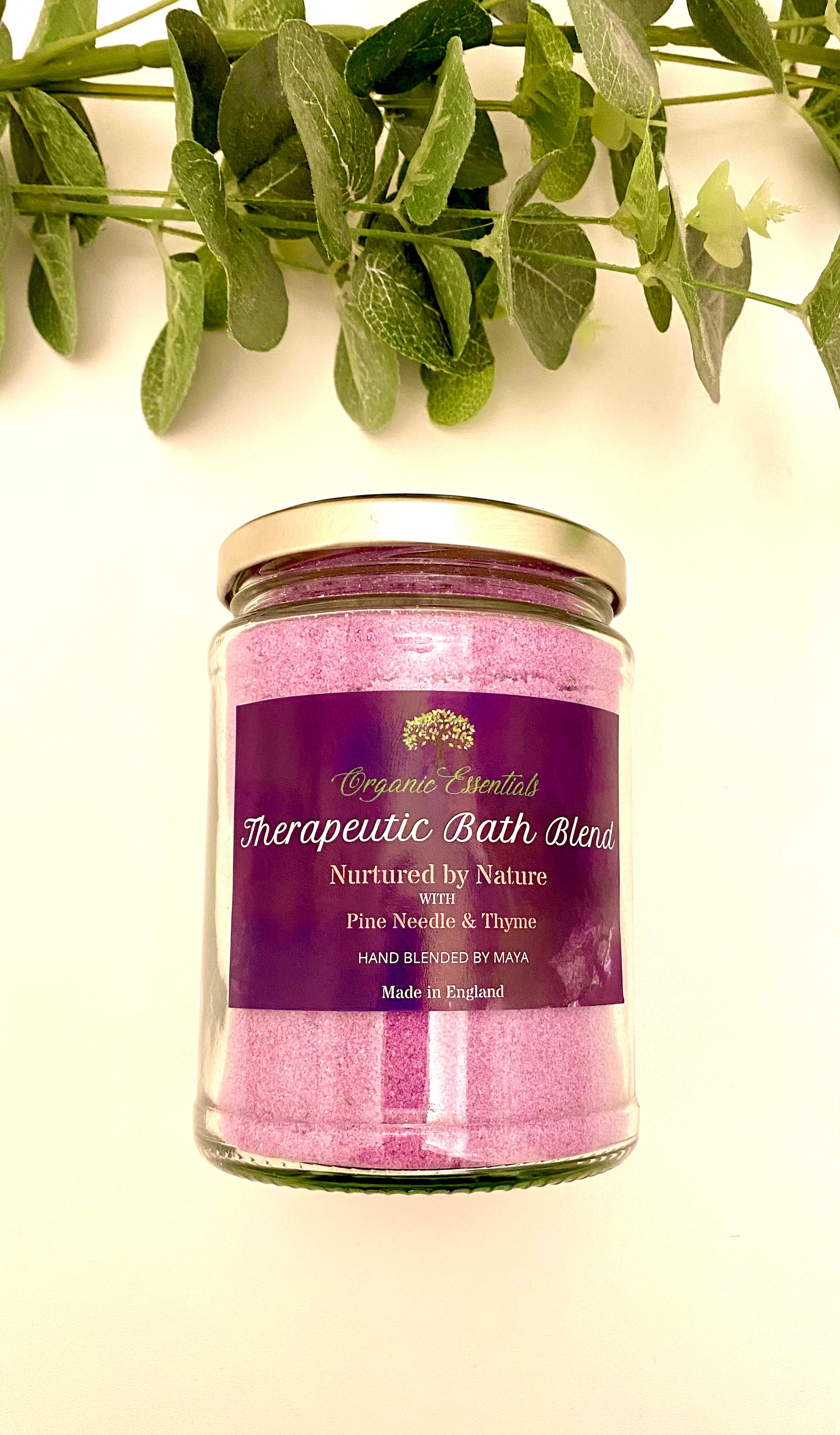 Luxury Bath Blend with Pine Needle & Thyme Essential Oils
